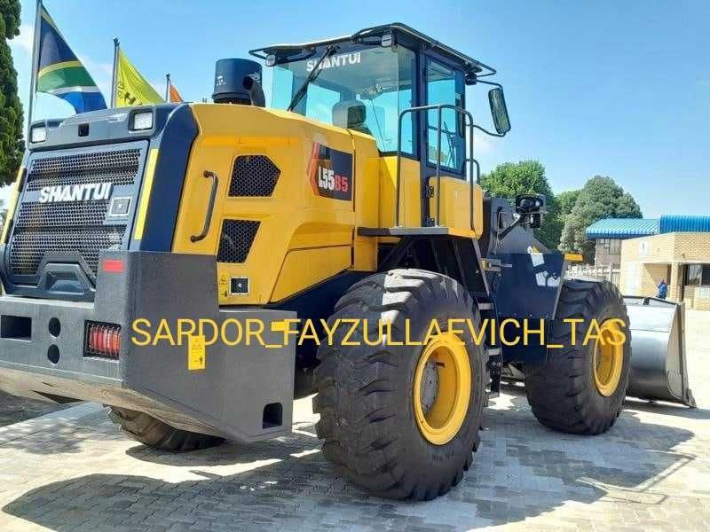 Фронтальный погрузчик SHANTUI L55-B5 (3 куб)  в рассрочку Ташкенте