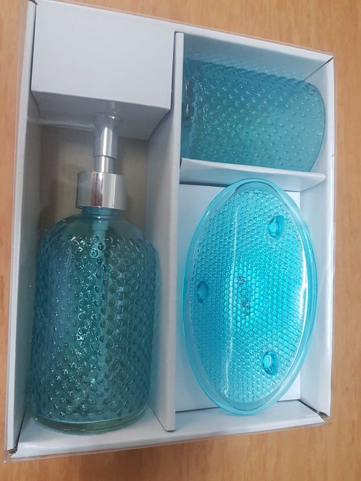 Vand set savoniera pahar si disperser sapun