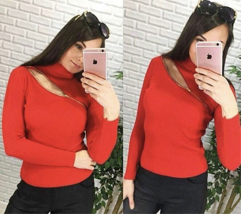 Водолазка с замком