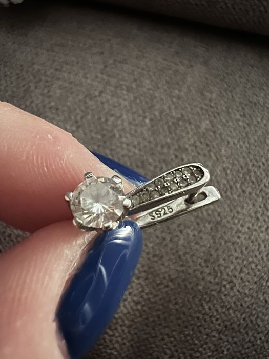 Set argint inel infinit și cercei