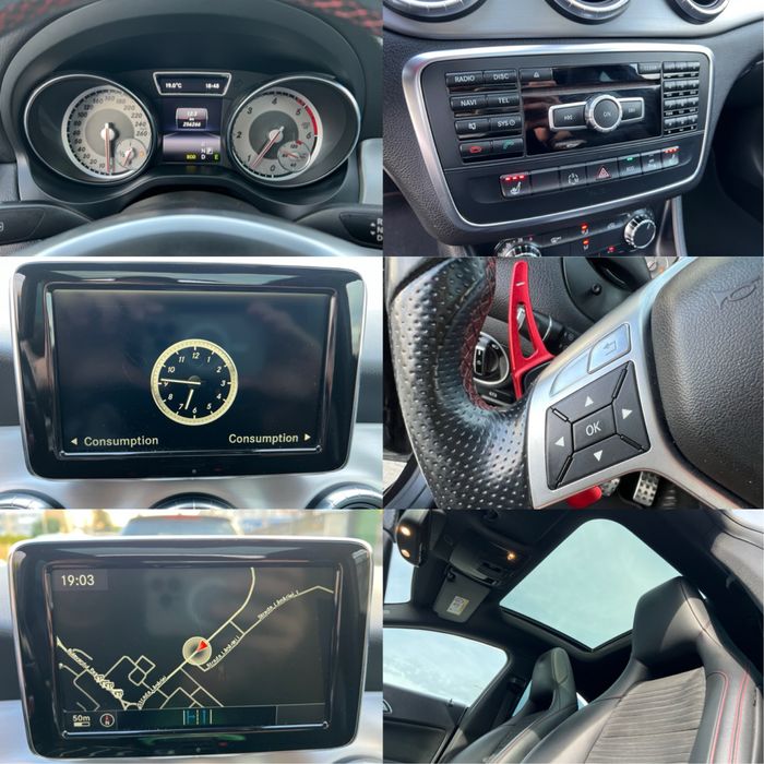 Mercedes-benz Cla 220/Panoramic/Pachet Amg/Km reali/Fara daune/Variante/