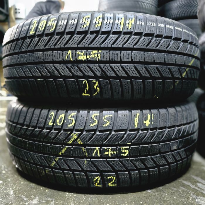 2x 205/55/17 M+S CONTINENTAL 2022 Stare excelentă