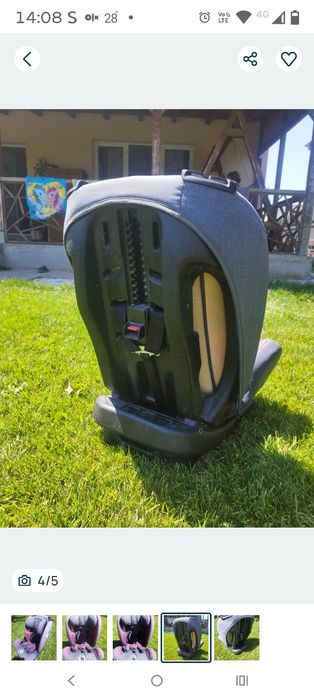 Scaun auto 25 kg
