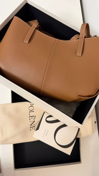 Оригинальная сумка POLENE Mini, Camel Graine