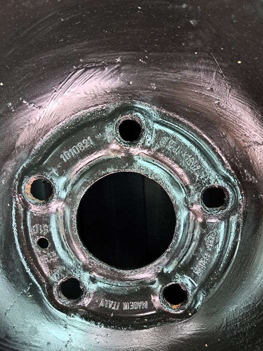 Jante ( roti) tabla/ otel renault  R 16 + anvelope 205/60/r16