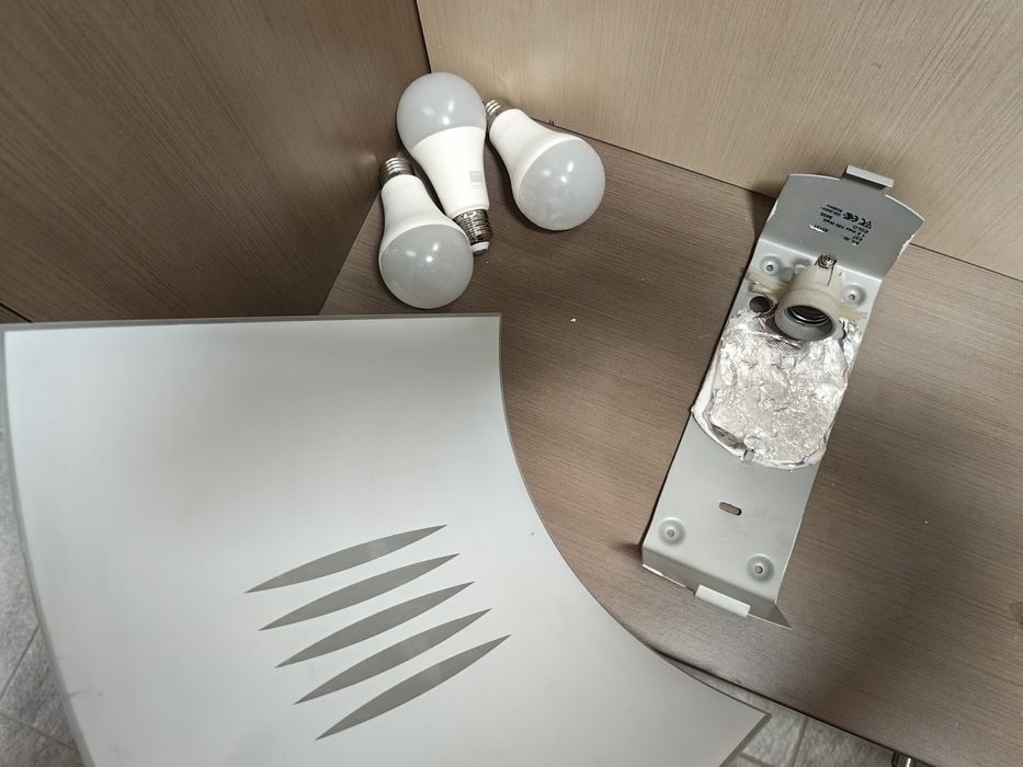 Плафони стъклени 2 броя