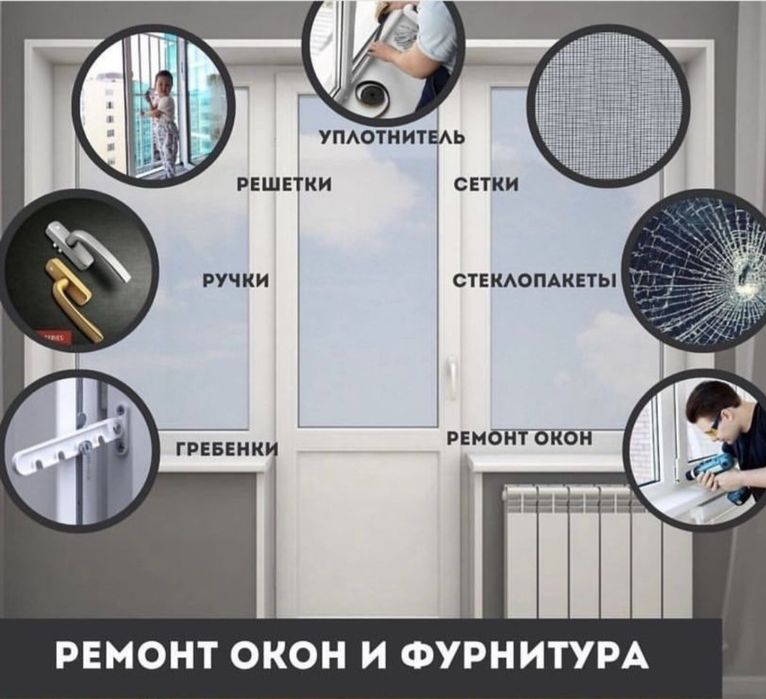 Пластиковые окна  двери и витражи