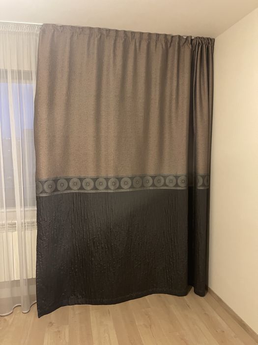Плътни пердета и тюл, комплект
