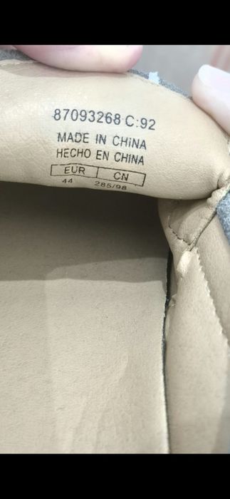 Pantofi piele întoarsă Mango 44