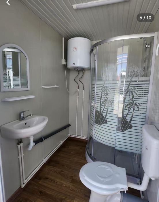 Containere modulare Birouri Spatii comerciale Showroom-uri Cantine Cabine de paza Depozite Vestia nure, Unitati de grupuri sanitare Scoli Spitale