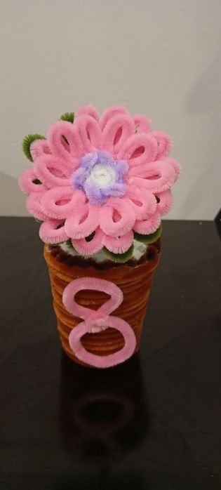 Цветя  ръчно изработени