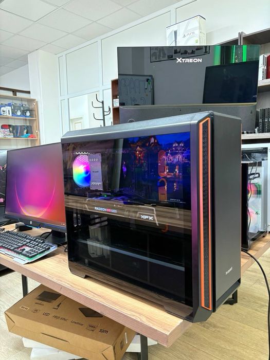 Игровой ПК RX6800 16Gb, Ryzen 5 5500 6/12, SSD 512GB. Be Quiet