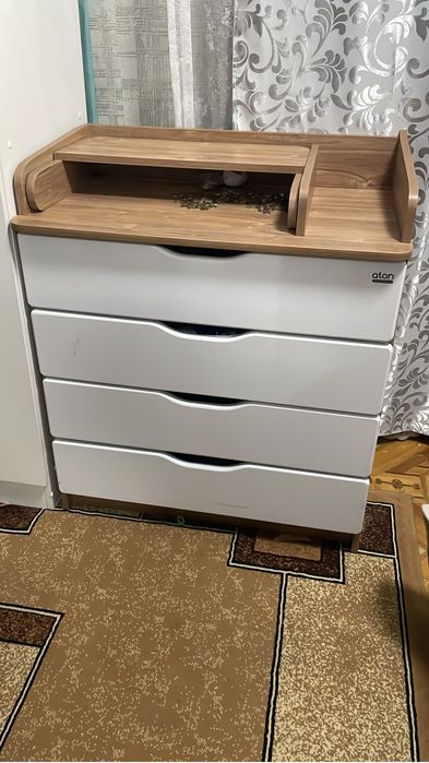 Детский комод с пеленальным столиком
