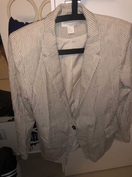 Sacou bumbac H&M, nou fara eticheta, mar. 40