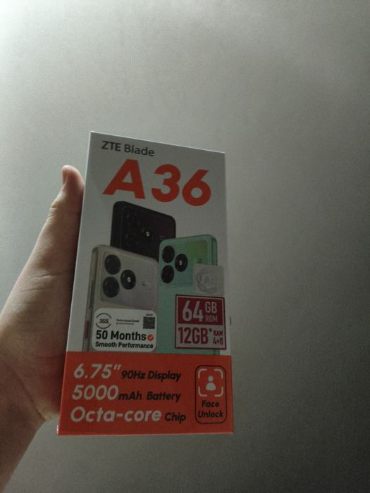 ZTE Blade A36 чёрный