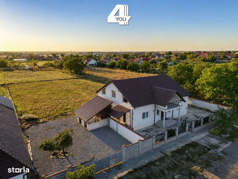 Vilă P+M | Teren 2.886 m² | Șiria