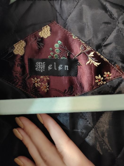 Jacheta căptușită din mix mătase inspirație asiatica