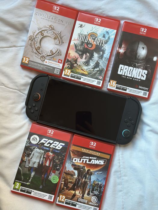 Nintendo switch 2 + games