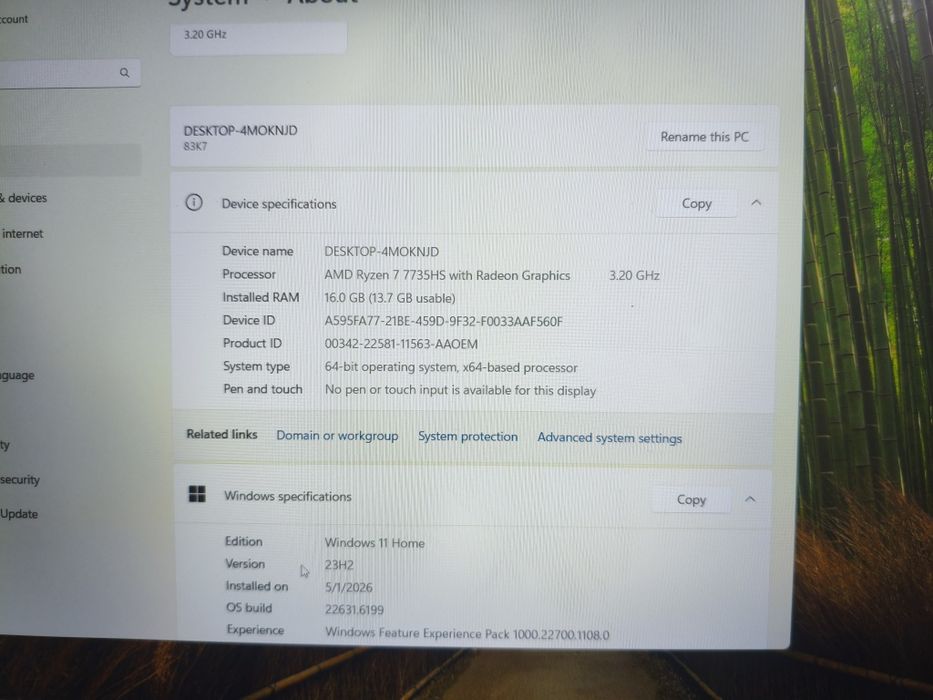 Lenovo Ideapad Slim 3 15ARP10