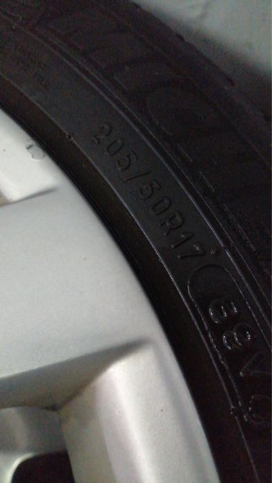 Гуми с джанти за ситроен 17 цола