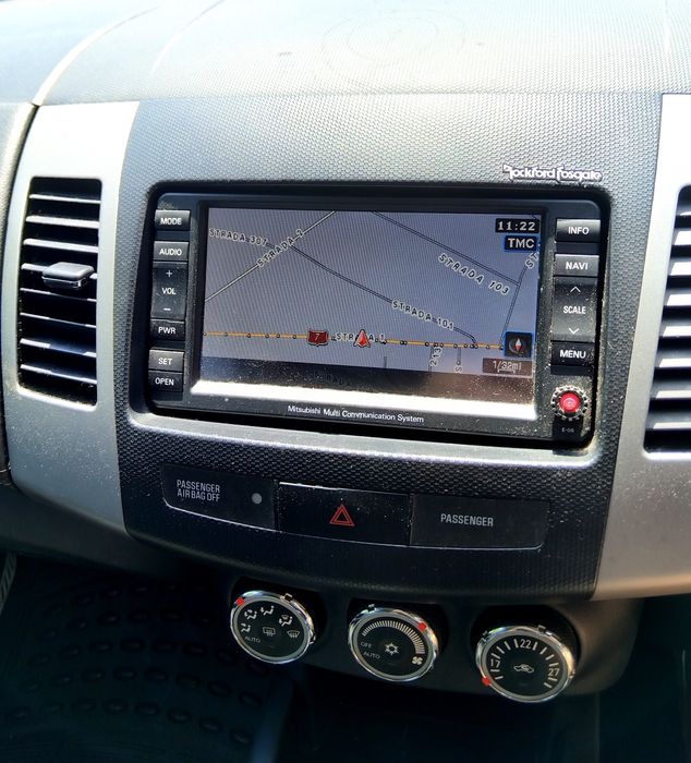 Radio CD Navigatie GPS / Climatizare Mitsubishi Outlander an 2008-2013