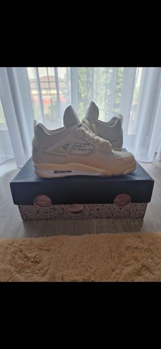 Jordan 4×Off White sail