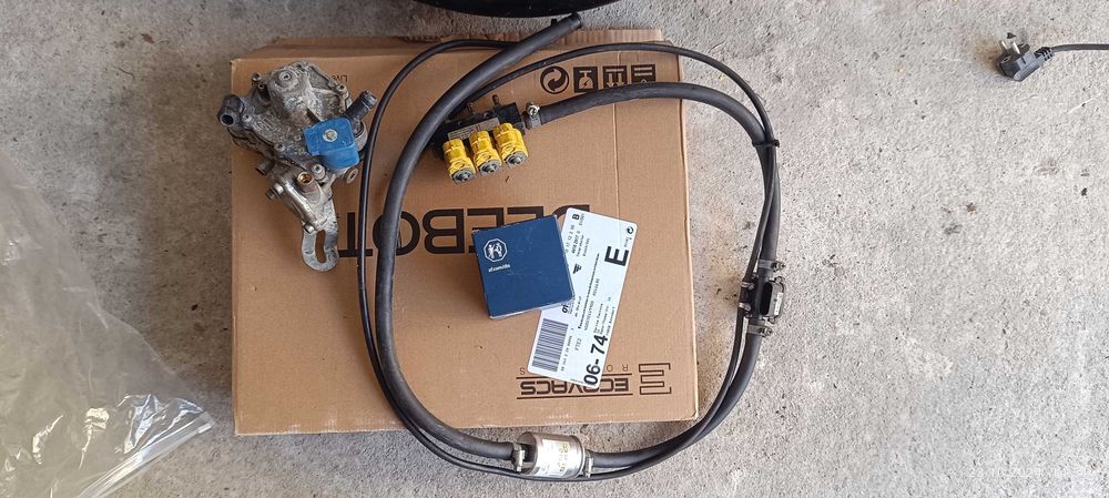 Газова уредба за три цилиндъра