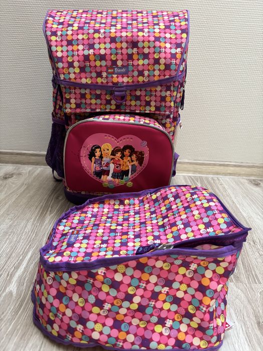 Ghiozdan+sac sport Lego Friends, nefolosit