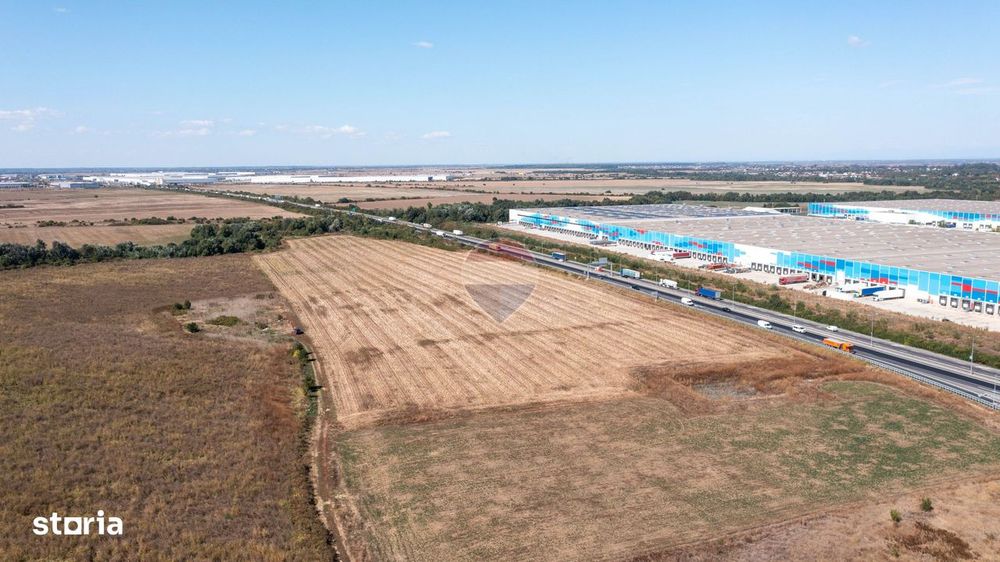 Teren intravilan 10.000 mp - Autostrada A1 km 19