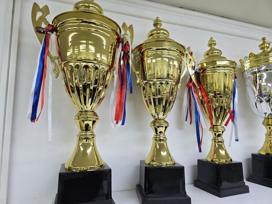 Кубки. Кубок. Есть всё для награды.