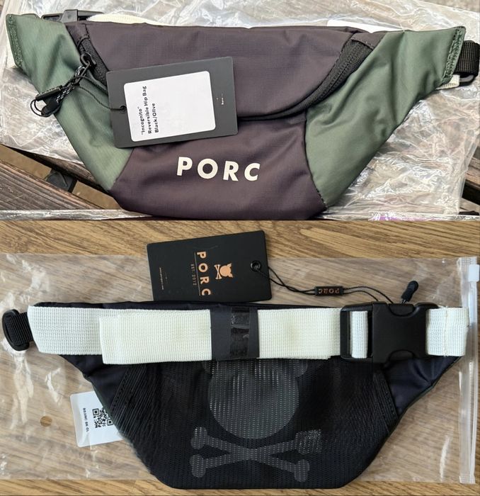 Borseta  Porc unisex noua, + pin editie limitata Beach Please