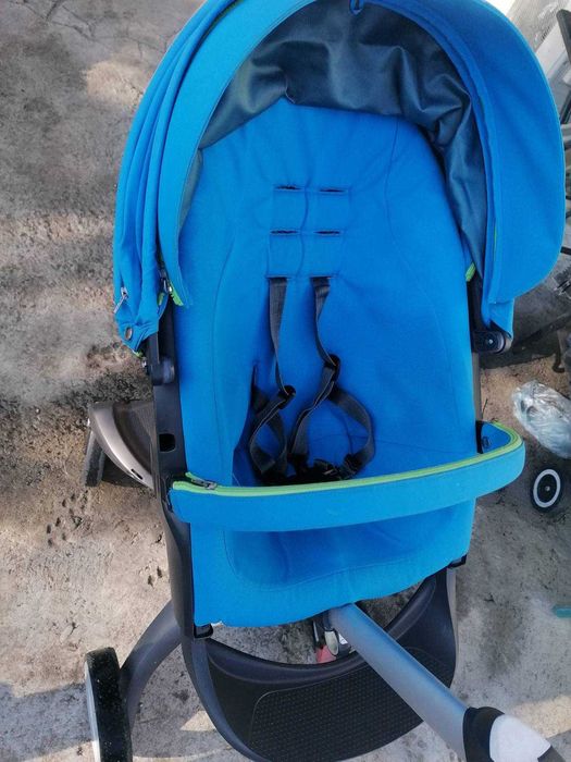 Stokke Explory v4 Urban blue