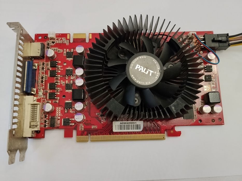 Видеокарта GF9800GT 512M DDR3 256B