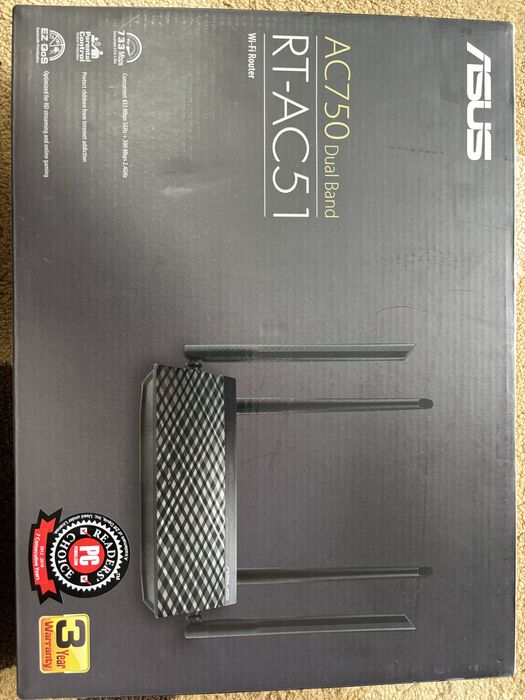 ASUS RT-AC51 AC750 Dual Band Wi-Fi Рутер