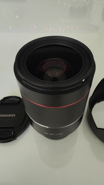 Samyang AF 35mm f/1.4 FE за Sony E-mount Full Frame сони  35 мм НОВ !