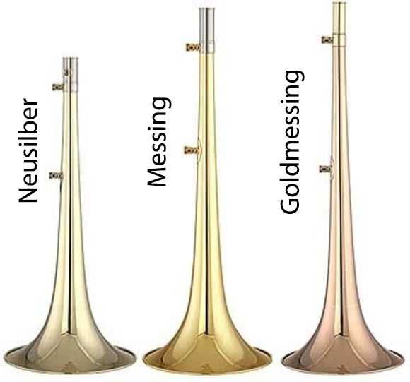 Trombon Konzert Bb/F Quartventil Goldmessing 215 Karl Glaser