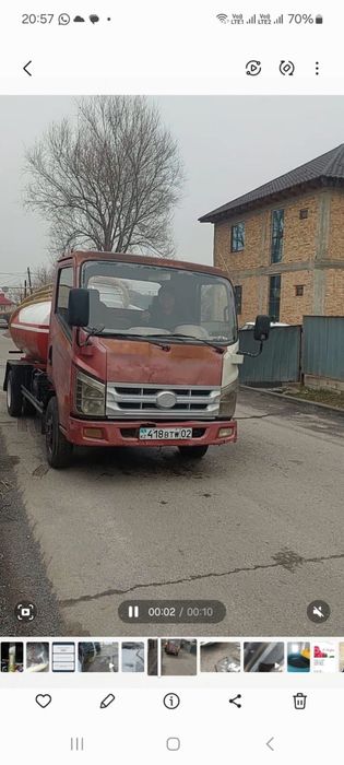 Водовоз до 9кубов чистая вода
