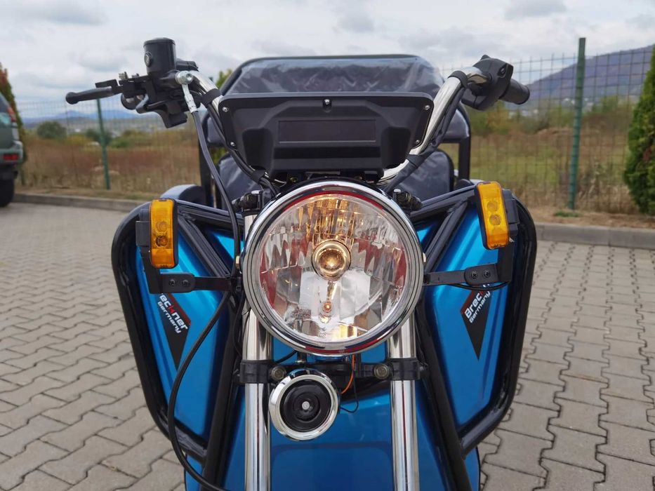 Triciclu electric fara cabina 1600W nou marca BRECKNER E Agramix NOU