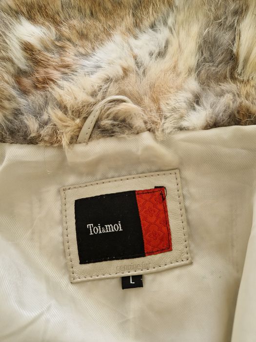 Яке от заешка кожа