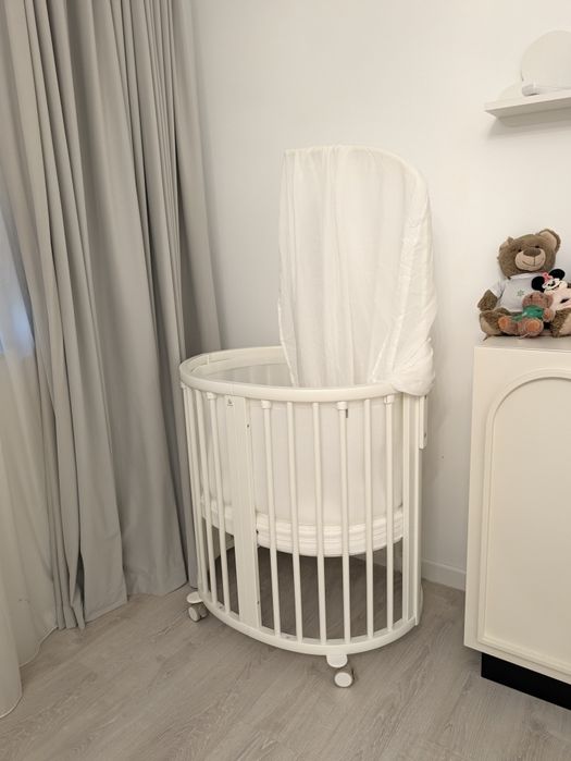 Pătuț Stokke Sleepi mini v3 0-6 luni