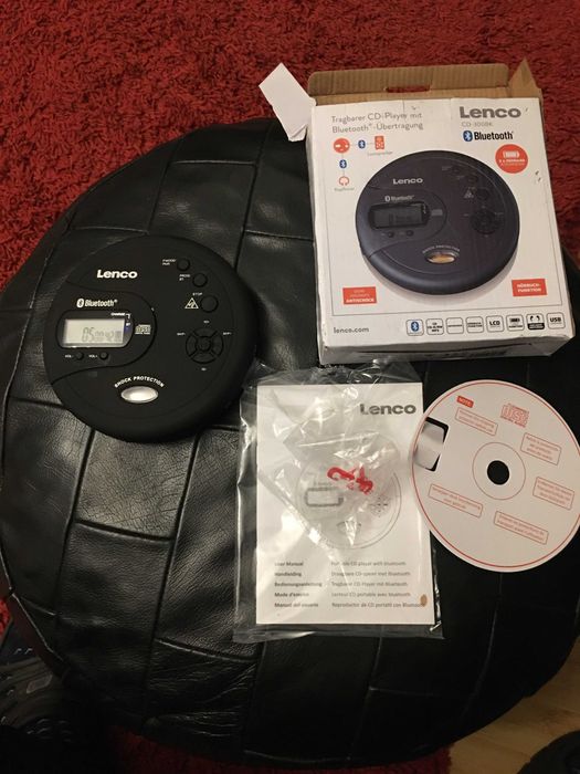 cd player bluetooth lenco cd-300bk nou