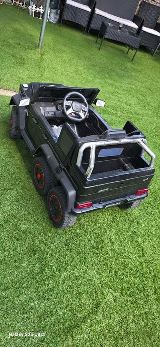 Детска електрическа кола Mercedes 6х6