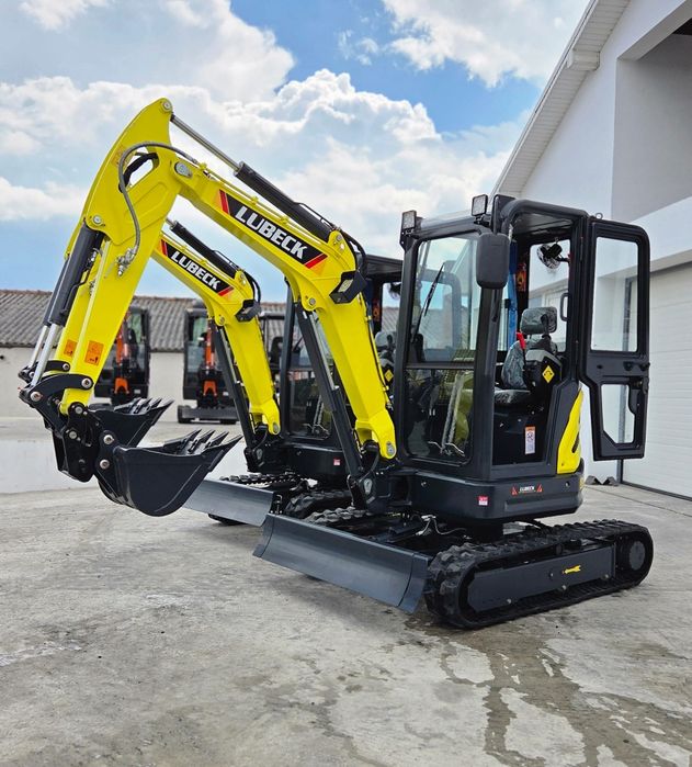 Miniexcavator Lubeck W270 motor Yanmar- Garantie 2 ani-