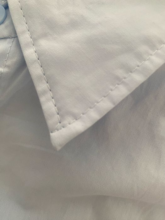 Рубашка голубая хлопок 100%