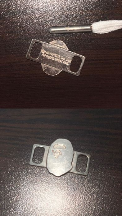 Vand Bape Sta Patent Leather White Grey (2023)