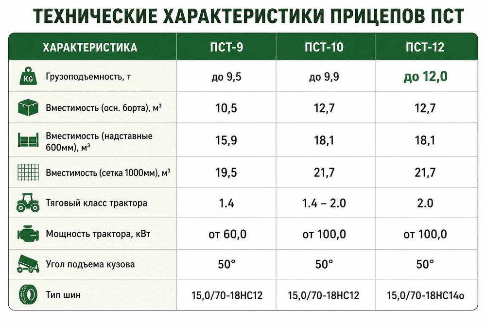 Полуприцеп  ПСТ 12 БЕЛАГРОМАШ в Костанае