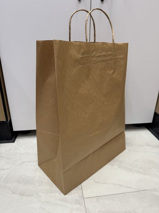 Продаются крафт пакеты с ручкой