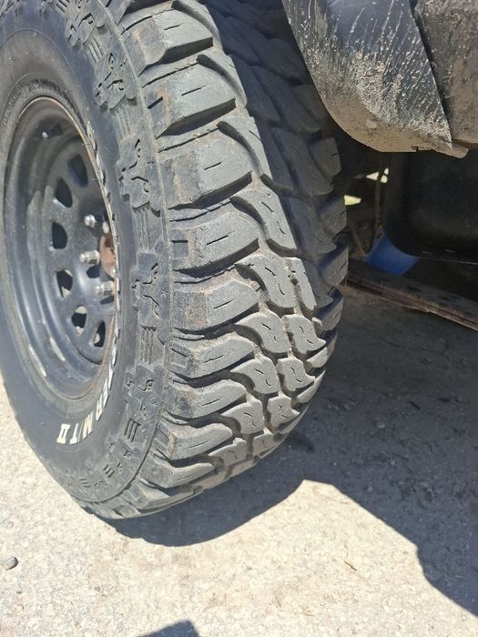 Джанти с гуми...