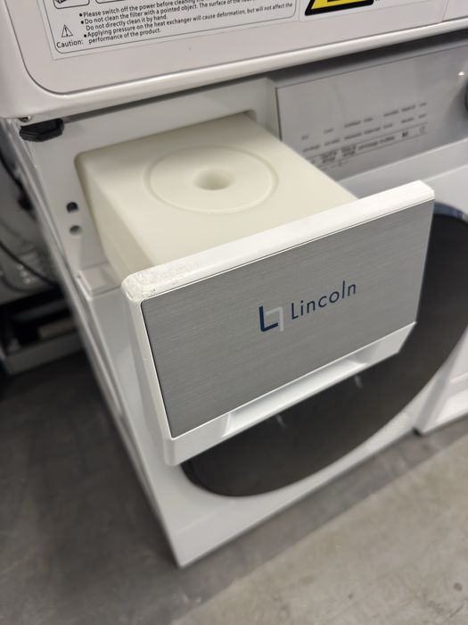 Uscător de rufe cu pompă de căldură 8kg  Lincoln PLSHH8CBN1