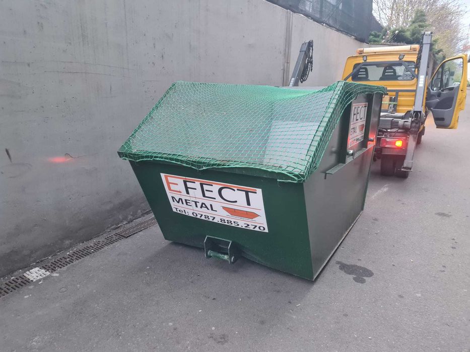 Deseuri reciclabile/nereciclabile,container,benă,habă,gunoi,moloz